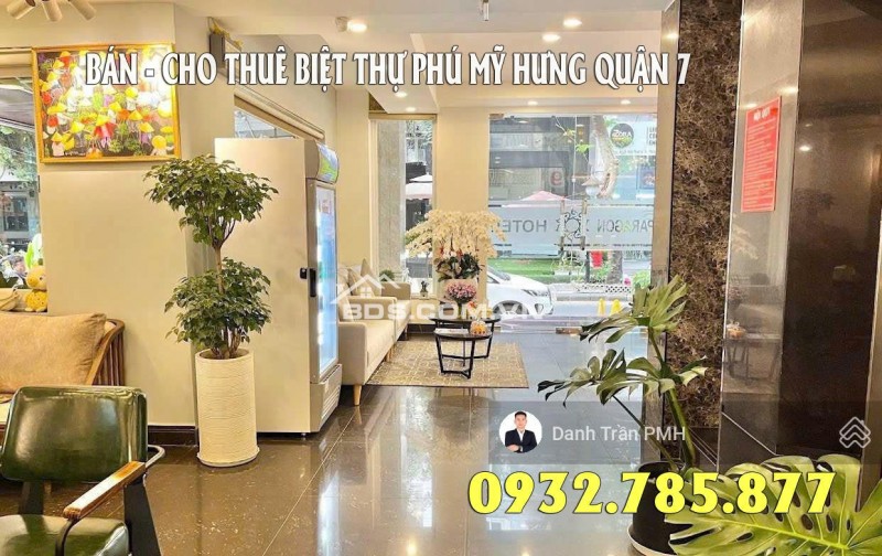 Bán CHDV có hầm 17 phòng HĐT 135tr/th khu Hưng Phước PMH Q. 7 giá 55 tỷ LH 0932785877 Danh Trần PMH